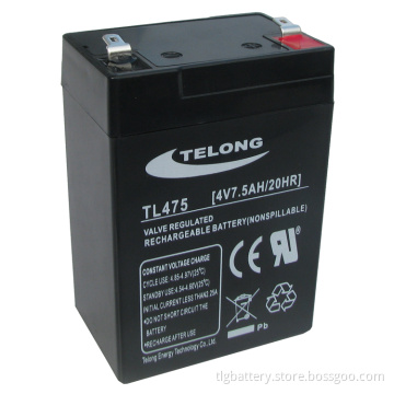 4V7.5ah Lead Acid Battery (TL475)